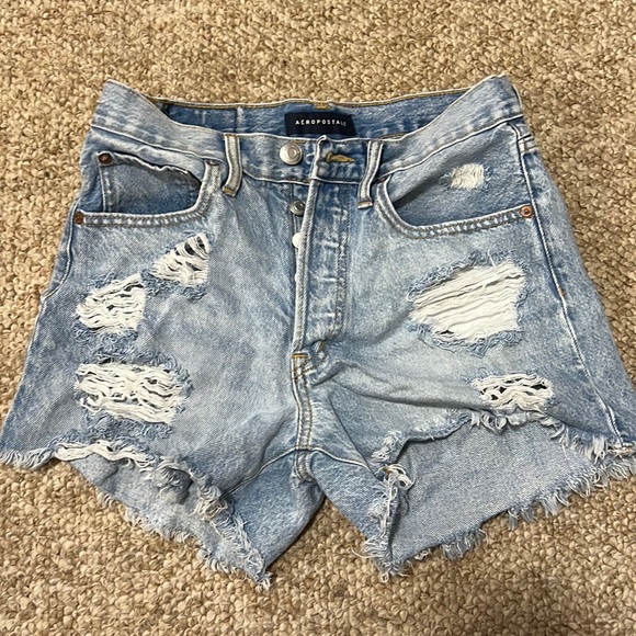 Aeropostale Pants - Aeropostale 90’s highrise cut-off shorts size 6